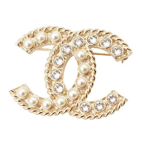 fake chanel pearl brooch|vintage chanel pins brooches.